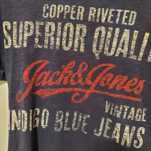 Jack & Jones Men's Tee Shirt- Size M - Picture 2 of 5